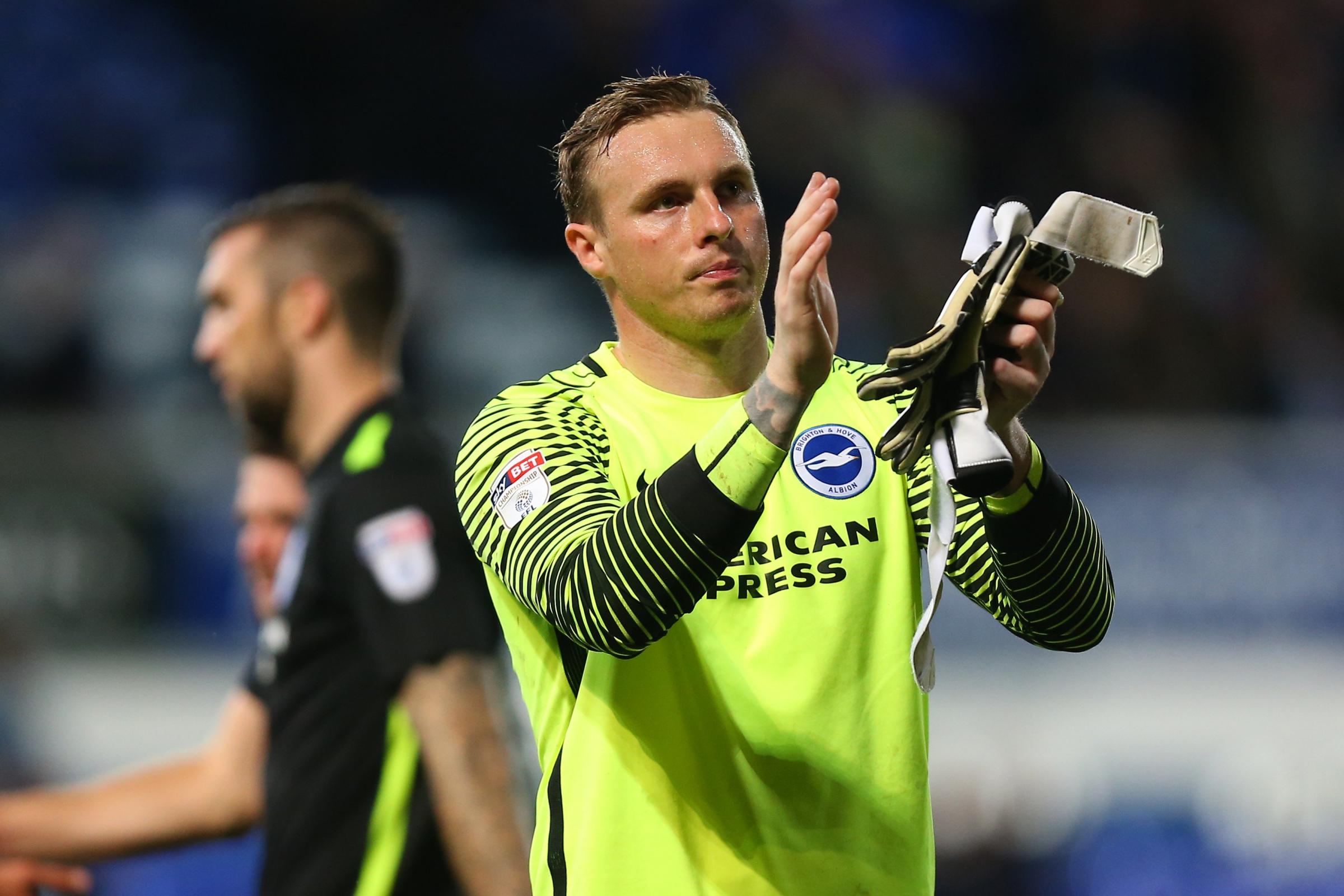 David Stockdale clapping his hands after a game